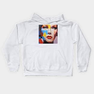 Catherine's face Kids Hoodie